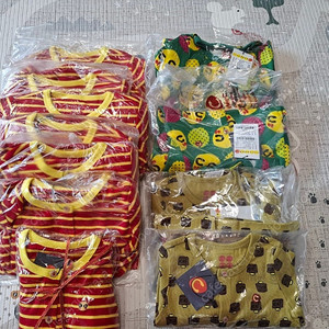 실내복2벌일괄 . 무료배송. 클랜씨 내복 내의 80사이즈