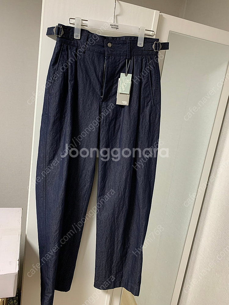 어나더오피스23aw산티아고 데님 인디고00사이즈 판매--0