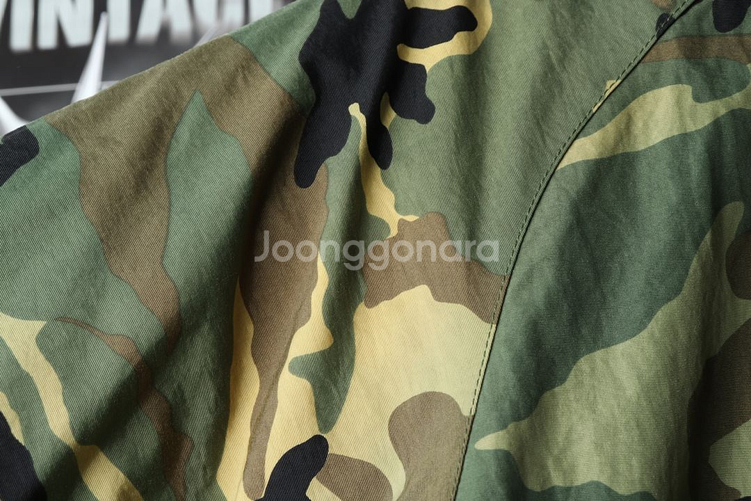 (M-XL) 브랜드빈티지 패딩 점퍼자켓 건쉽 밀리터리--4