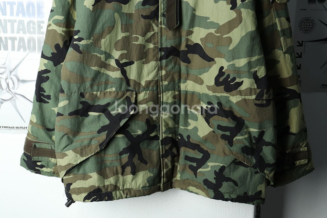 (M-XL) 브랜드빈티지 패딩 점퍼자켓 건쉽 밀리터리--3