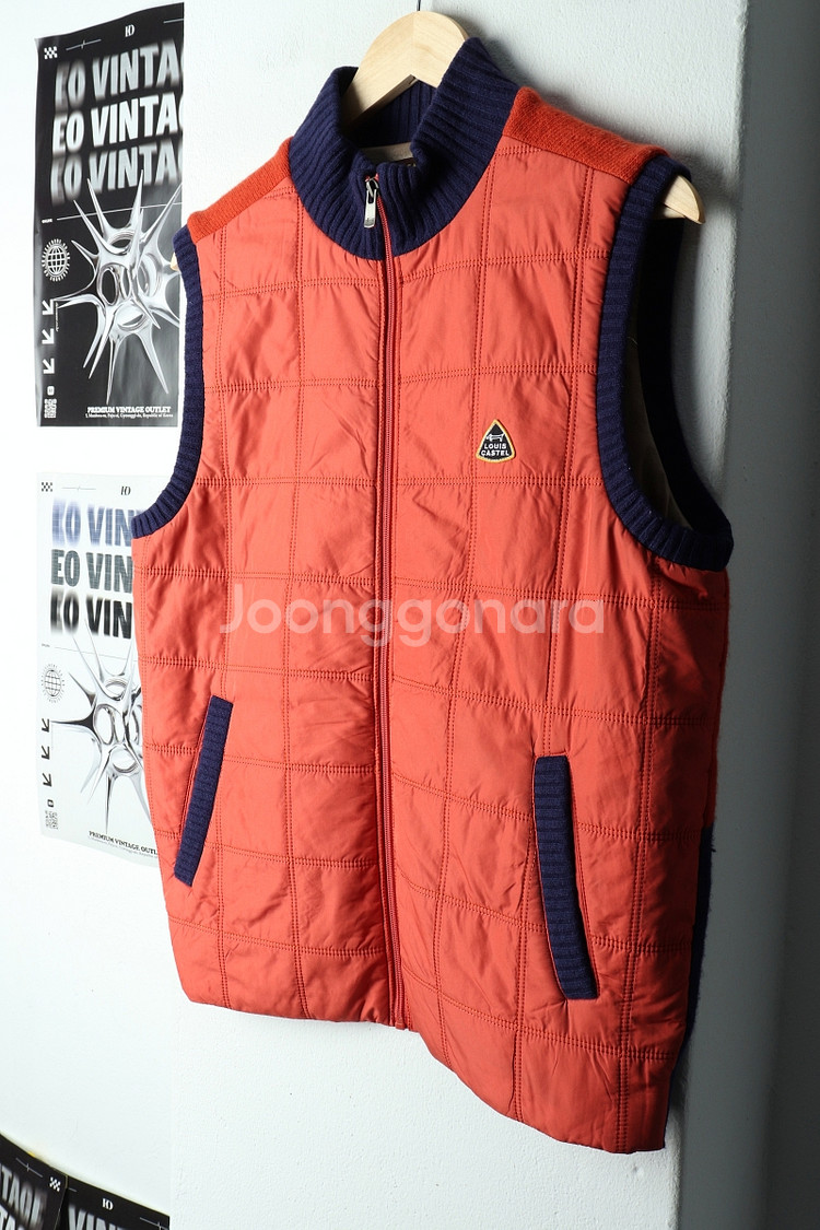 (M) 루이까스텔 집업 바람막이 점퍼자켓 조끼 골프--0