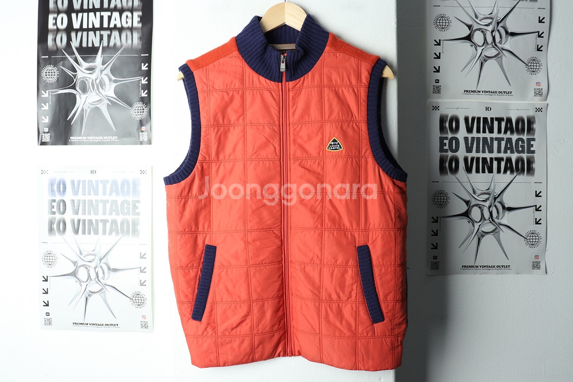 (M) 루이까스텔 집업 바람막이 점퍼자켓 조끼 골프--1