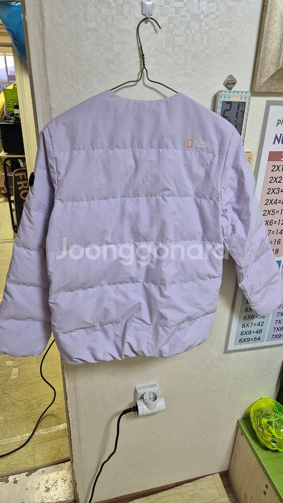 내셔널지오그래픽키즈 경량다운패딩 150사이즈--4