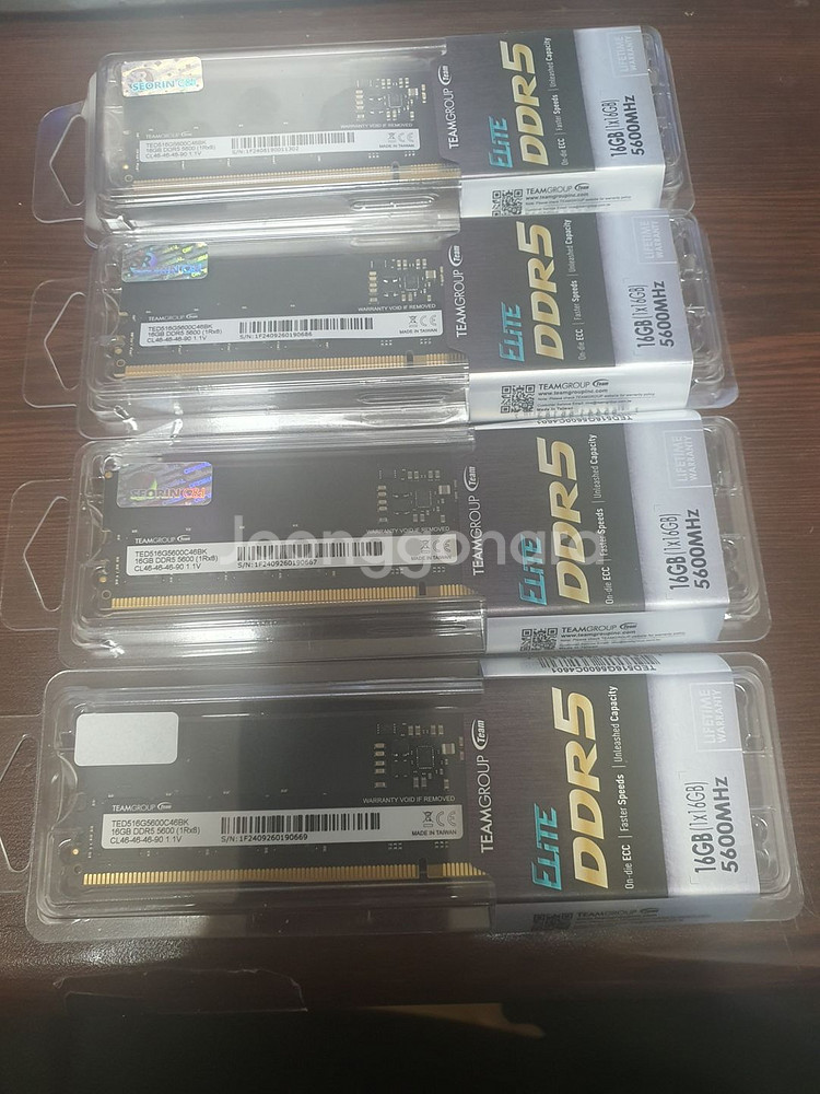 팀그룹 DDR5-5600 CL46 Elite 16g--0