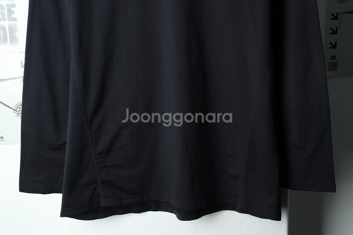 (XL) 아디다스 긴팔티셔츠 기능성 나그랑 블랙--3