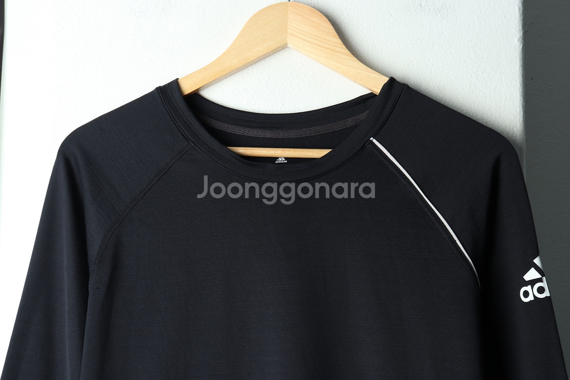 (XL) 아디다스 긴팔티셔츠 기능성 나그랑 블랙--2