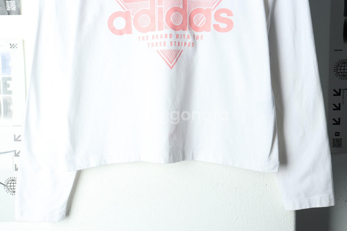 W(M) 아디다스 긴팔티셔츠 기능성 반폴라--3