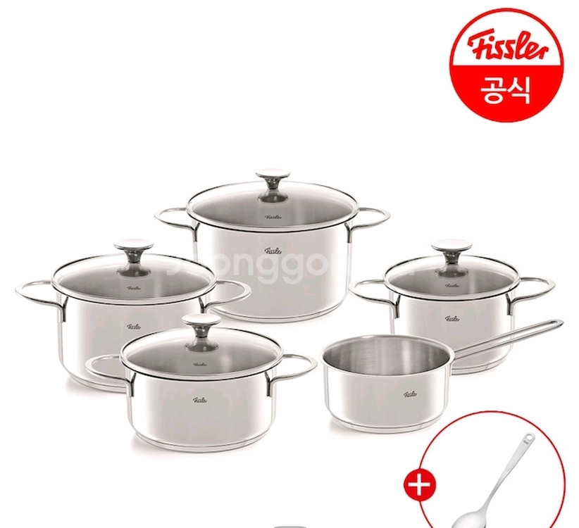 휘슬러 코펜하겐 5종세트 + 스테인리스 조리주걱 1개 새상품--0