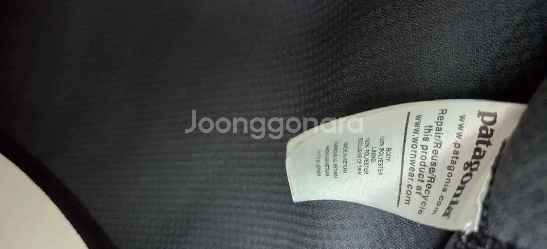 파타고니아 레트로x 블랙 XL--3