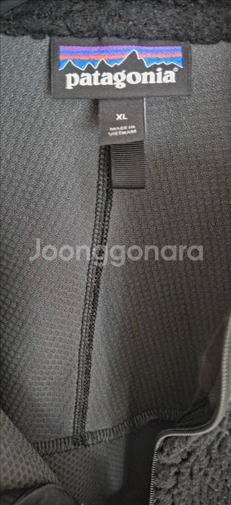 파타고니아 레트로x 블랙 XL--2