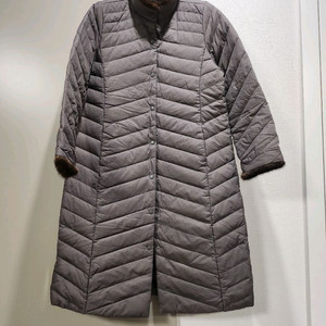 cm CUBE 밍크트리밍 다운 코트