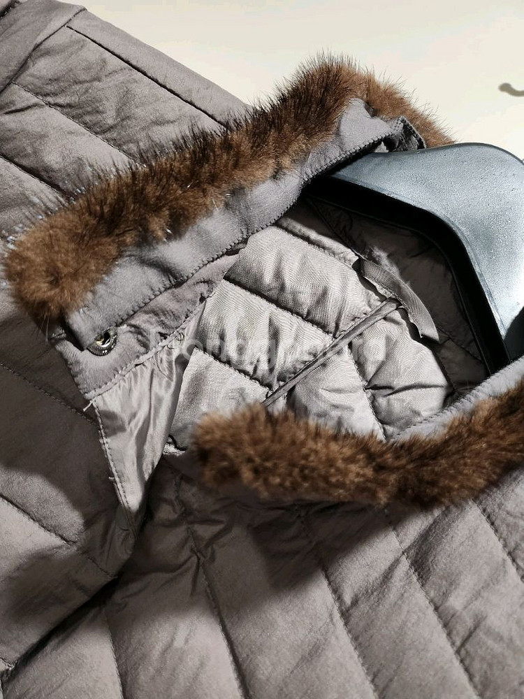 cm CUBE 밍크트리밍 다운 코트--3