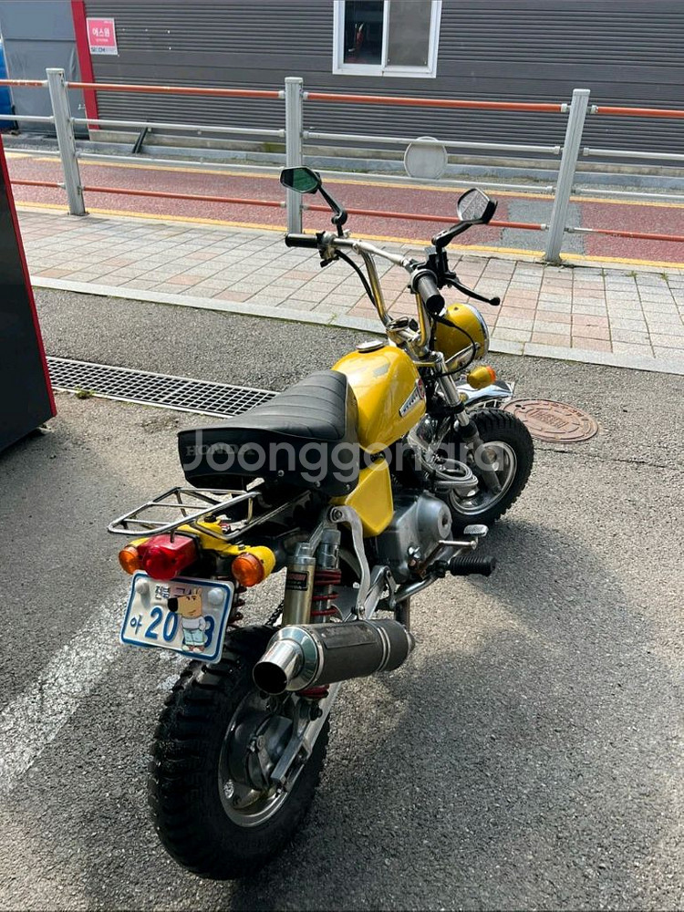 02년식 혼다 몽키50 Z50 미니 오토바이 바이크--5