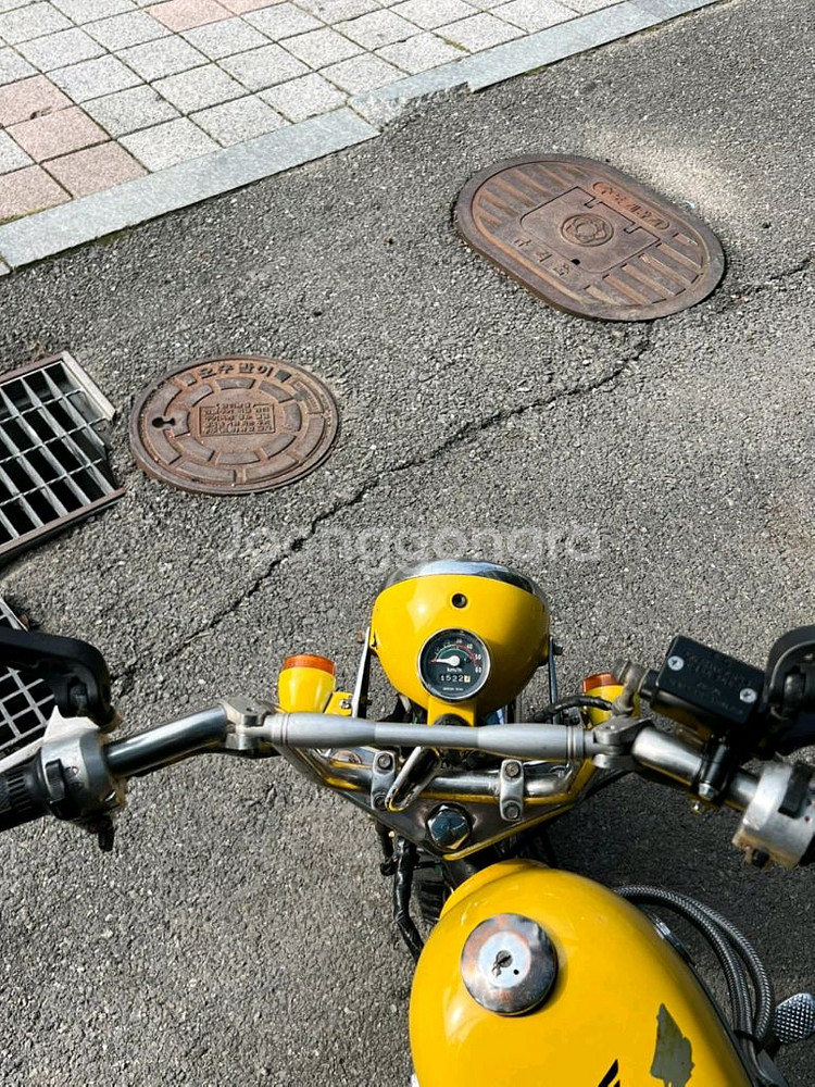 02년식 혼다 몽키50 Z50 미니 오토바이 바이크--8