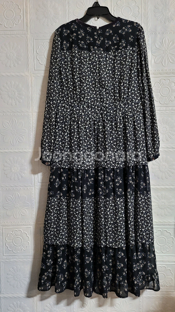 (길이 수선)써스데이아일랜드 기모 롱원피스--4