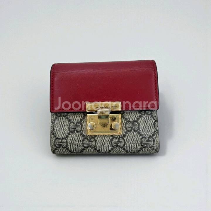 구찌 패들락 반지갑--0