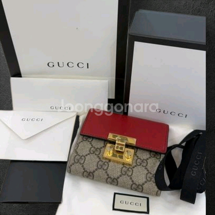 구찌 패들락 반지갑--4