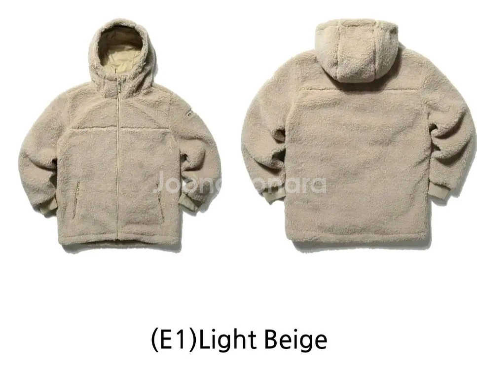 [새제품] K2 뽀글이 양털 후리스 공용90,95,100,105(블랙,베이지)--1