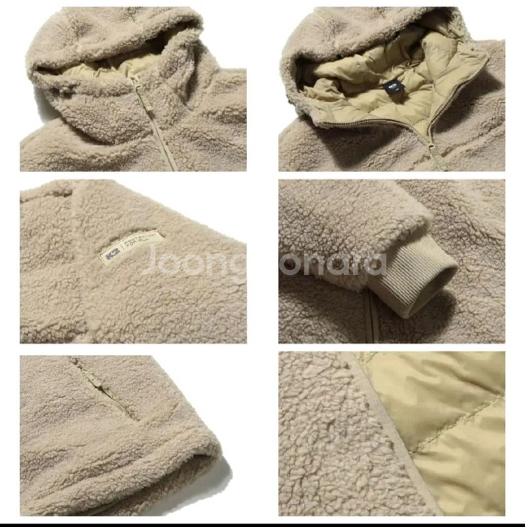 [새제품] K2 뽀글이 양털 후리스 공용90,95,100,105(블랙,베이지)--3