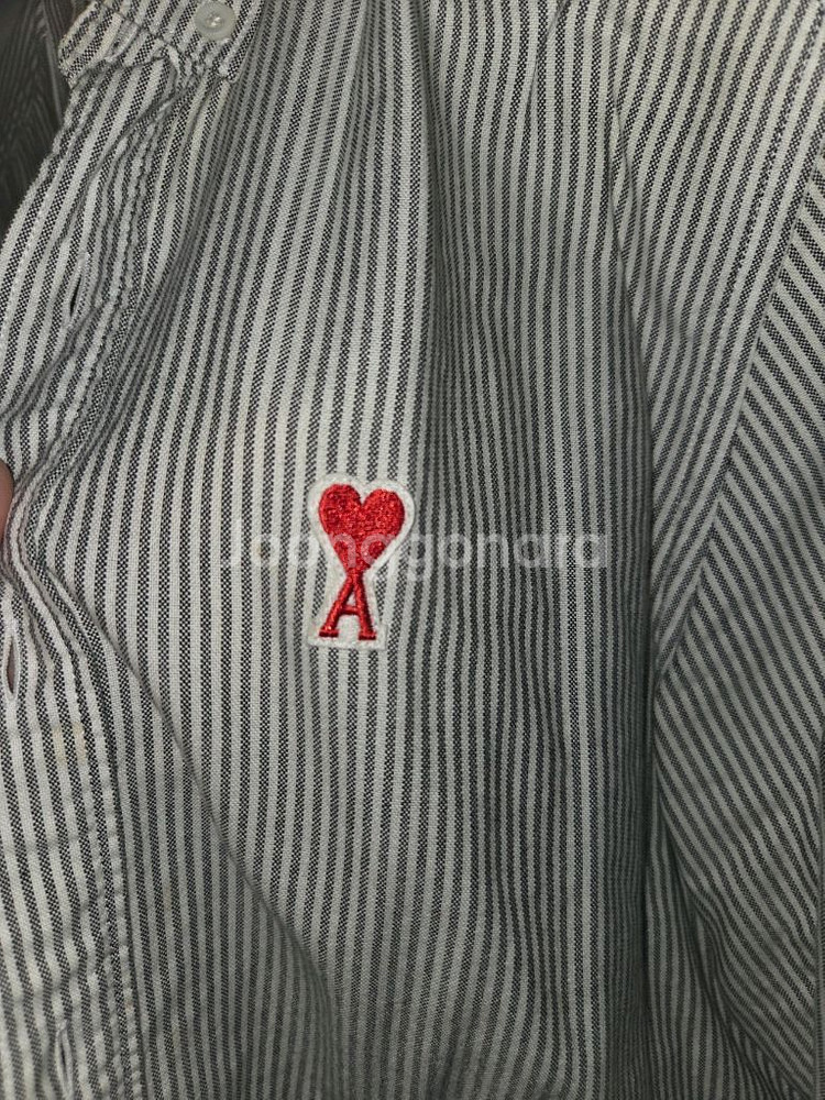 아미 스트라이프 셔츠--0