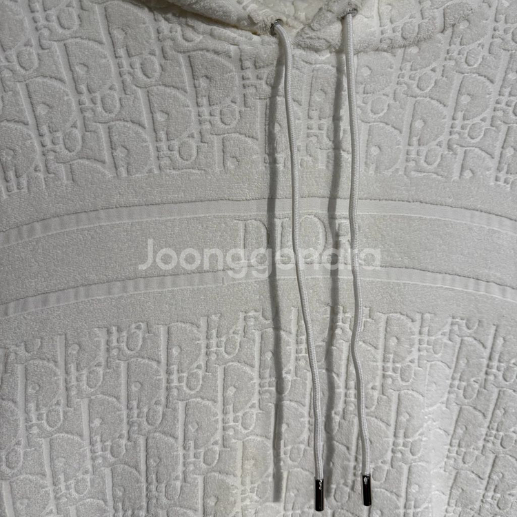 (M)디올 오블리크 테리 후드티--2