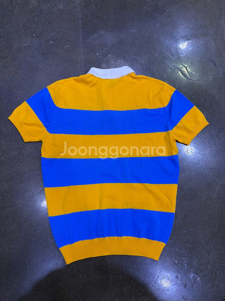 자라 스트라이프 캐쥬얼 니트 럭비티 M--2