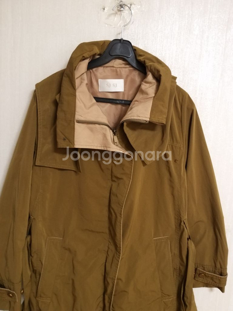 여성 SJSJ 간절기 패딩 하프코트 (90-슬림95)--1