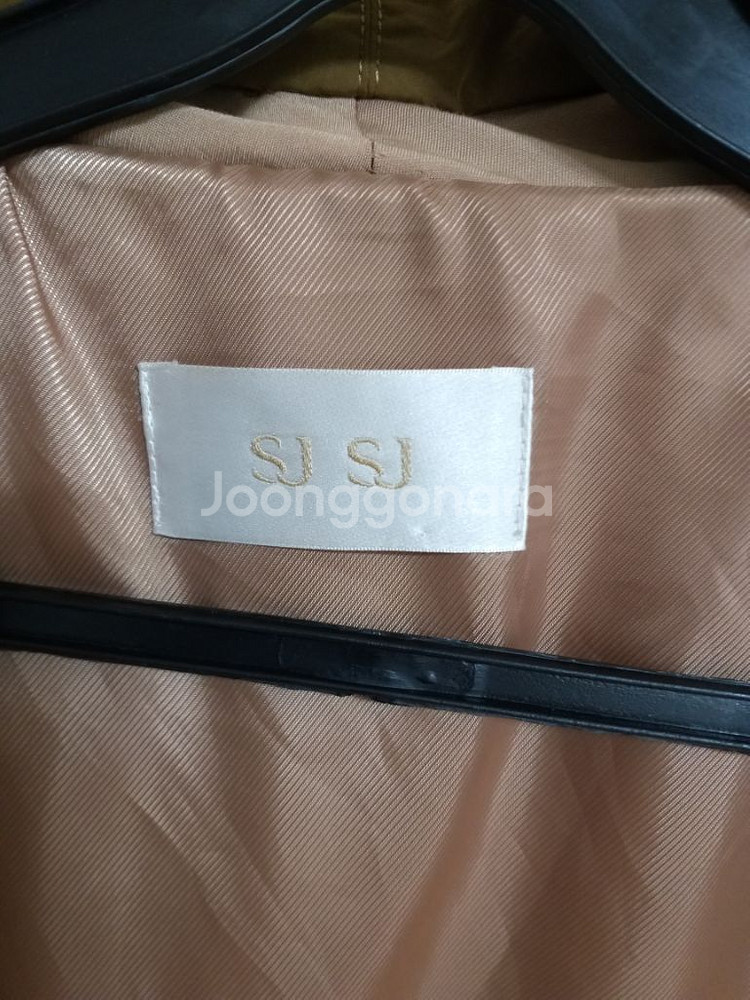 여성 SJSJ 간절기 패딩 하프코트 (90-슬림95)--4