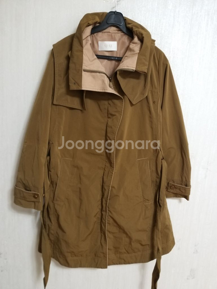 여성 SJSJ 간절기 패딩 하프코트 (90-슬림95)--7