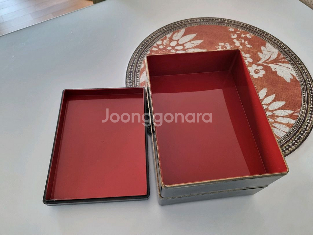 일본 전통식 도시락함--1