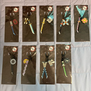 귀멸의칼날 일륜도 키링 전종 일괄 판매 (교메이 제외)