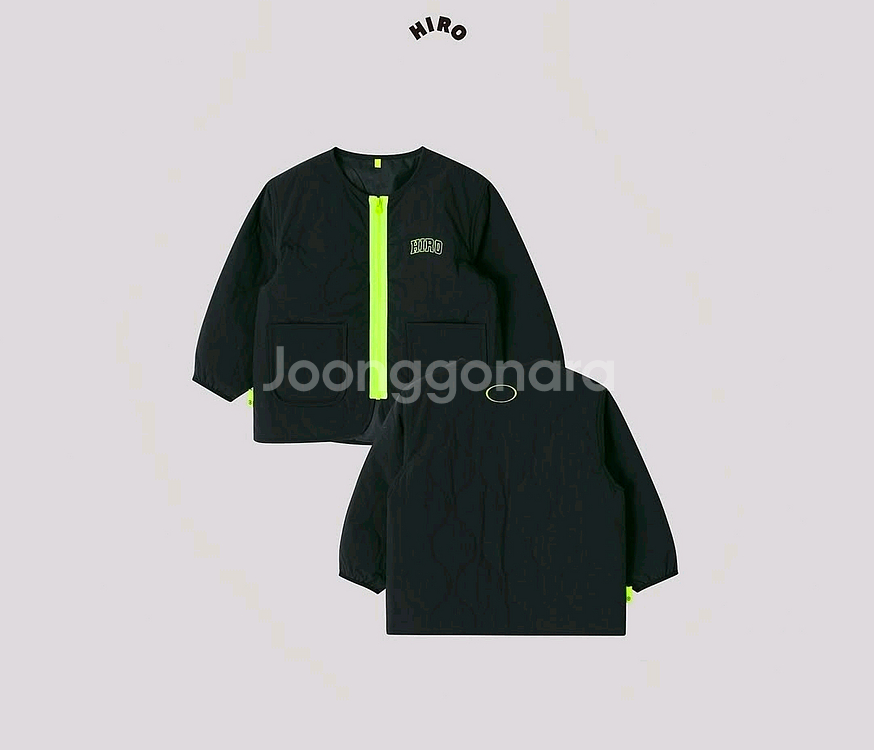 히로 블랭크퀄팅자켓 160/블랭크와이드팬츠 160--2