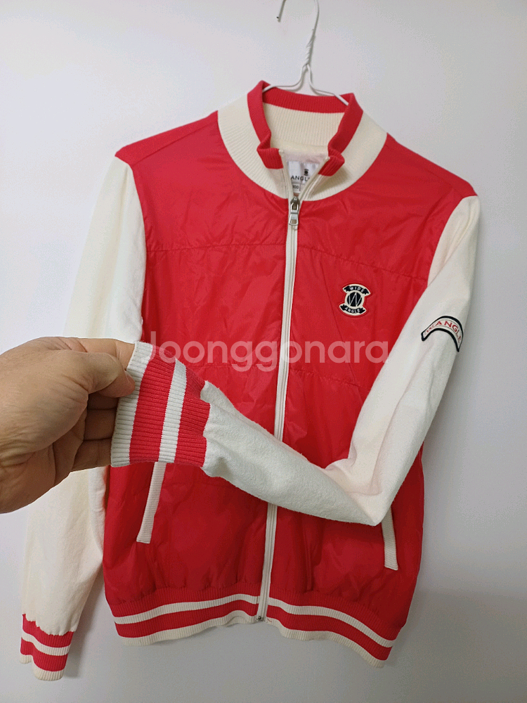 여성 와이드앵글 골프 봄.가을 간절기 니트점퍼 (95)--5