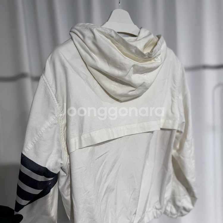 (2)톰브라운 데님 후드 자켓--3