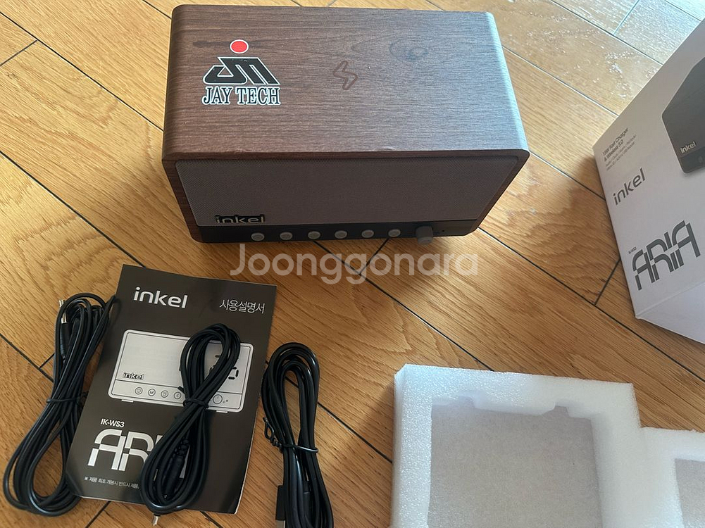 인켈 ARIA 무선 15W 고속충전 블루투스 미니 스피커 IK-WS3(새상품)--2