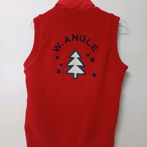 여성 와이드앵글 골프 방풍 울 집업조끼 (스판90)