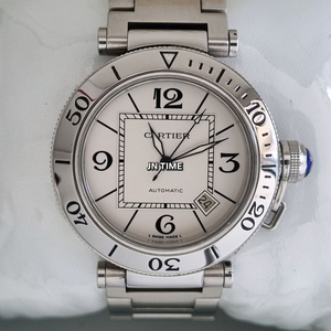 까르띠에 파샤 씨타이머 40mm 오토(오버홀 완료)