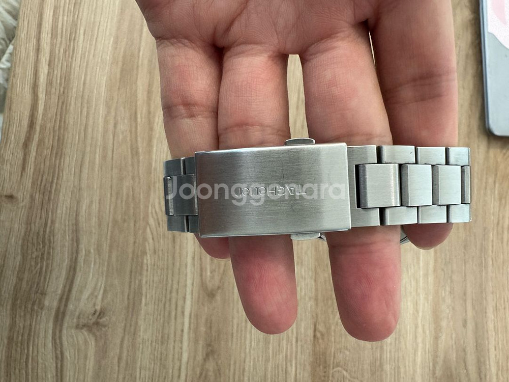 태그호이어 아쿠아레이서 300 오토 검판 41미리 세라믹--3