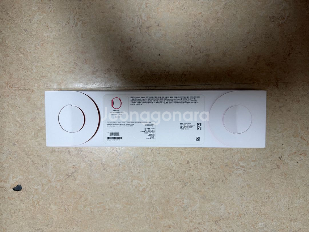 애플워치7 프로덕트레드 41mm 정품 박스--1