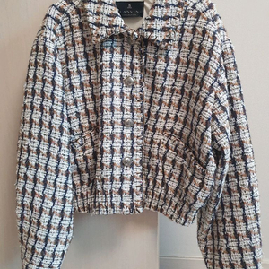 랑방 트위드 자켓