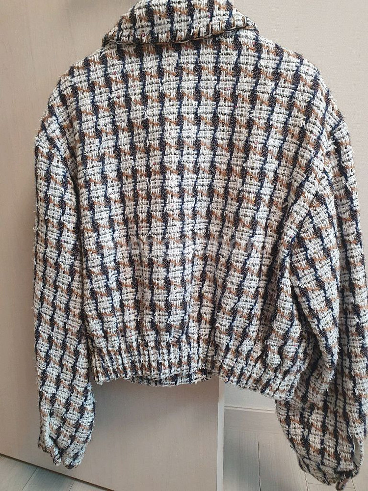 랑방 트위드 자켓--2