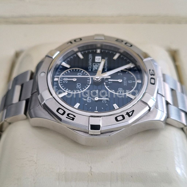 태그호이어 아쿠아레이서 크로노그래프 구구형 청판--5