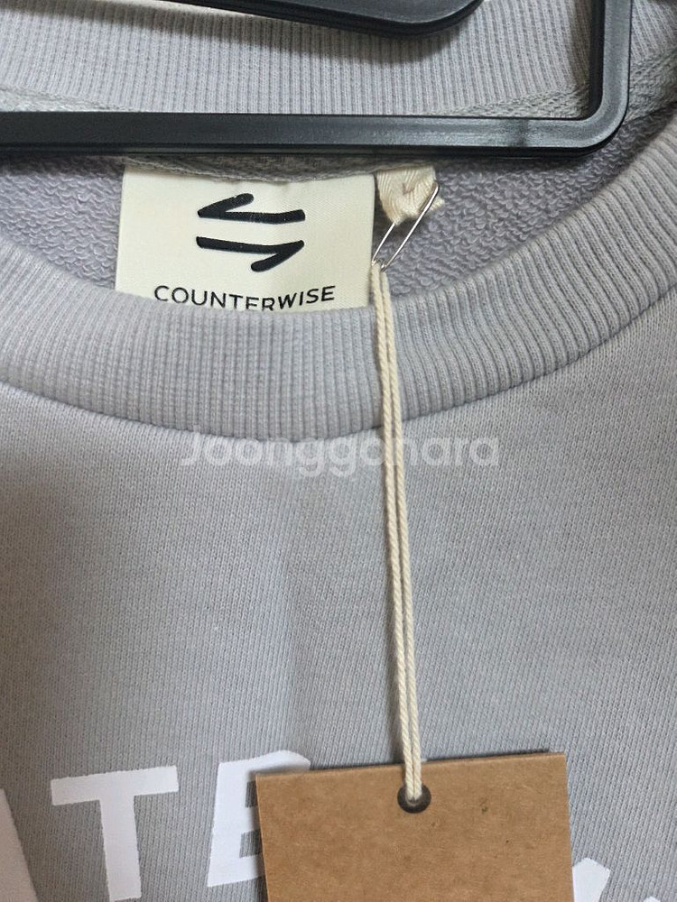 새상품 카운터와이즈 루고 맨투맨L--3