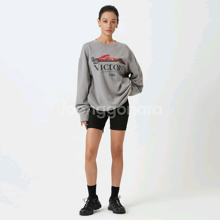 새상품 코유 오버핏 맨투맨 L--0