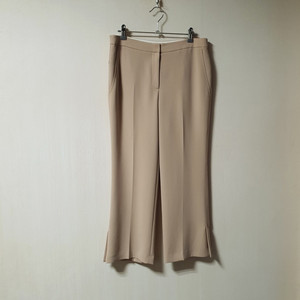 르베이지 LEBEIGE 슬릿 베이지 슬랙스 팬츠 55 사이즈 정품
