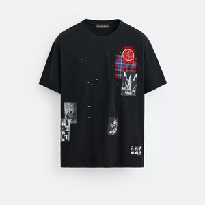 자라 앤더슨벨 그래픽 패치 티셔츠 L사이즈