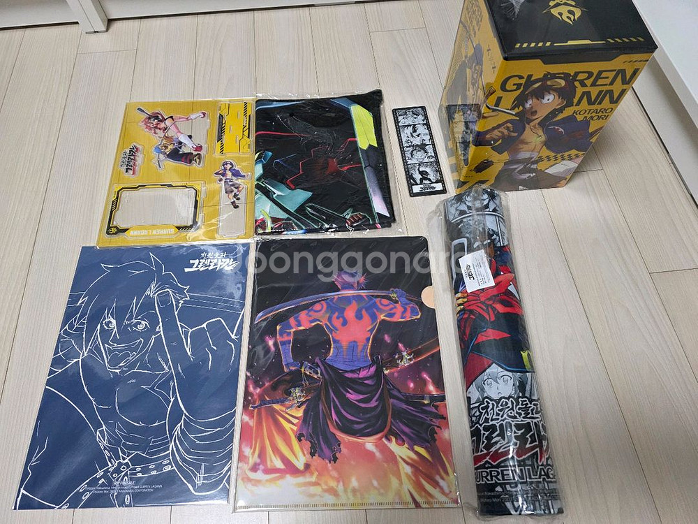 만화책 천원돌파 그렌라간 굿즈 세트 판매합니다--1