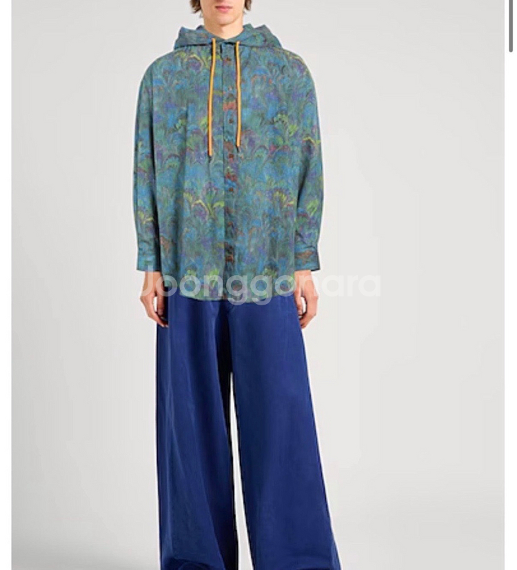 비비안웨스트우드 맨즈 패턴셔츠 S 새상품(여성가능)--0