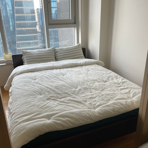 오늘의집 베스트 [퍼니코 침대프레임] + [지누스 매트리스] 퀸사이즈