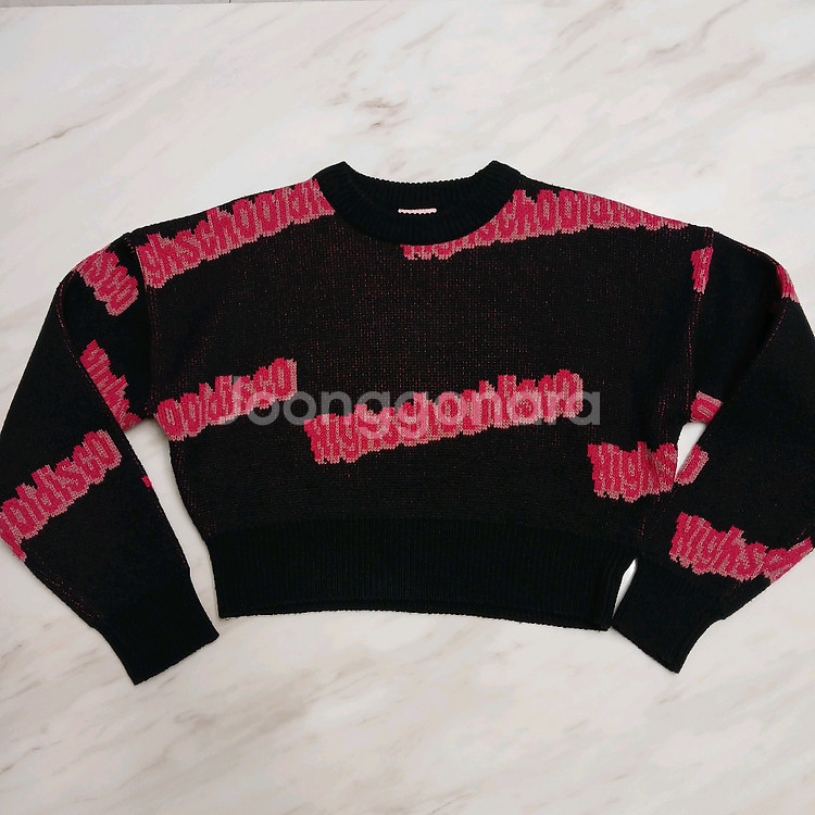 여성 크롭 니트 무신사 에이블리 상의 블라우스--3